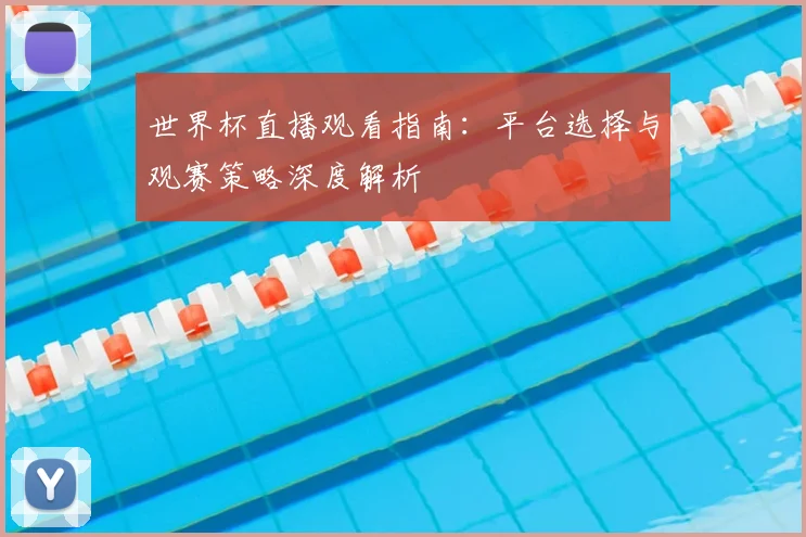 世界杯直播观看指南：平台选择与观赛策略深度解析